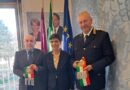 Questura Asti, “Sciarpa Tricolore” al neo commissario Bruno Cavaiuolo e al Commissario in pensione Fabio Biamino