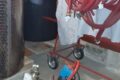 Pompa per vinacce con tanti m. di gomma P. 2 cv.