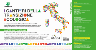La campagna nazionale di Legambiente “I cantieri della transizione ecologica” arriva in Piemonte